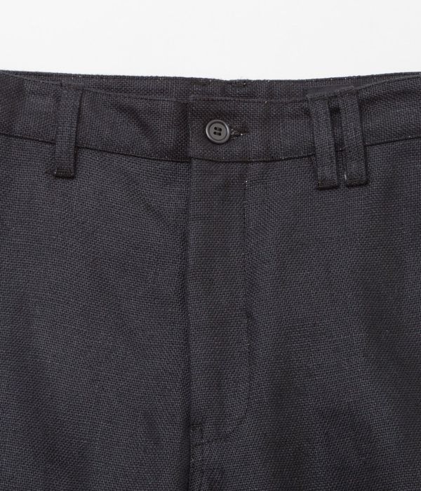 Straightforward Pant - Black Cotton Drill - James Coward