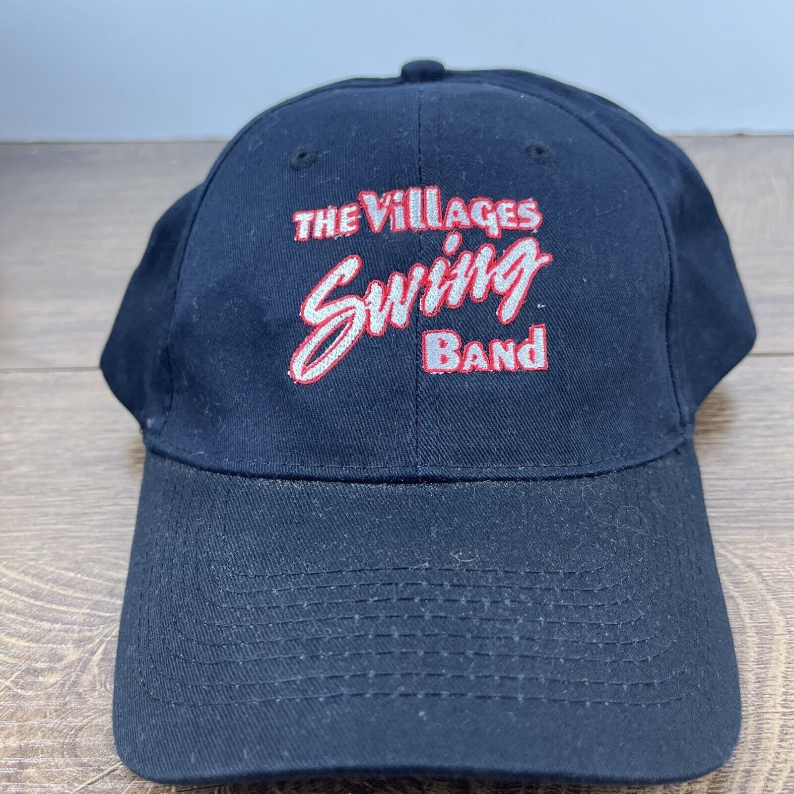 Other The Villages Swing Band Hat Black Cap Adjustable Hat Black A Size ONE SIZE - 2 Thumbnail