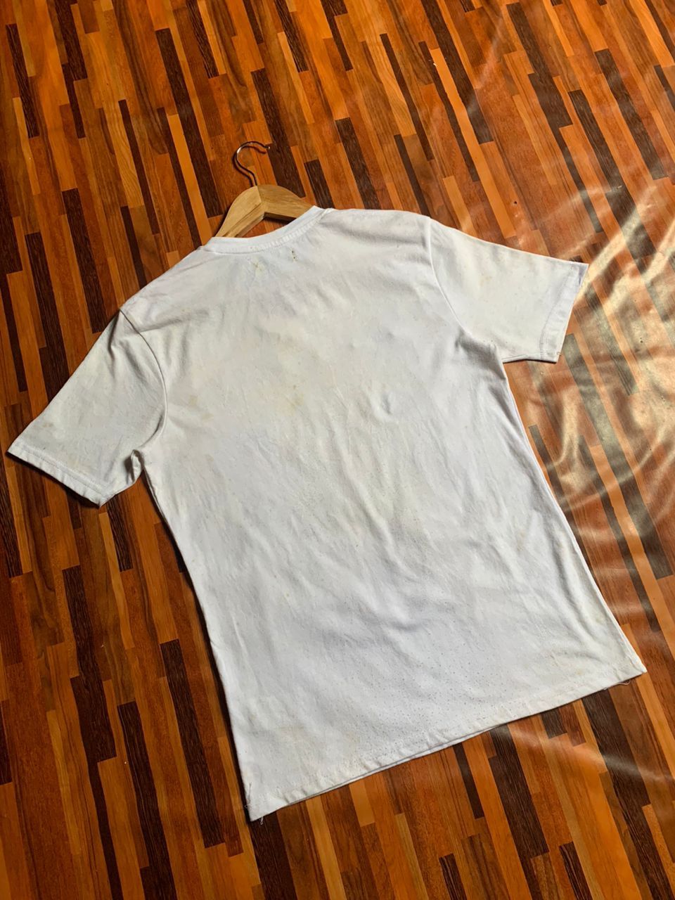Japanese Brand 1990s Vintage Semantic Design Spain Poem Tee T-Shirt Size US M / EU 48-50 / 2 - 3 Thumbnail
