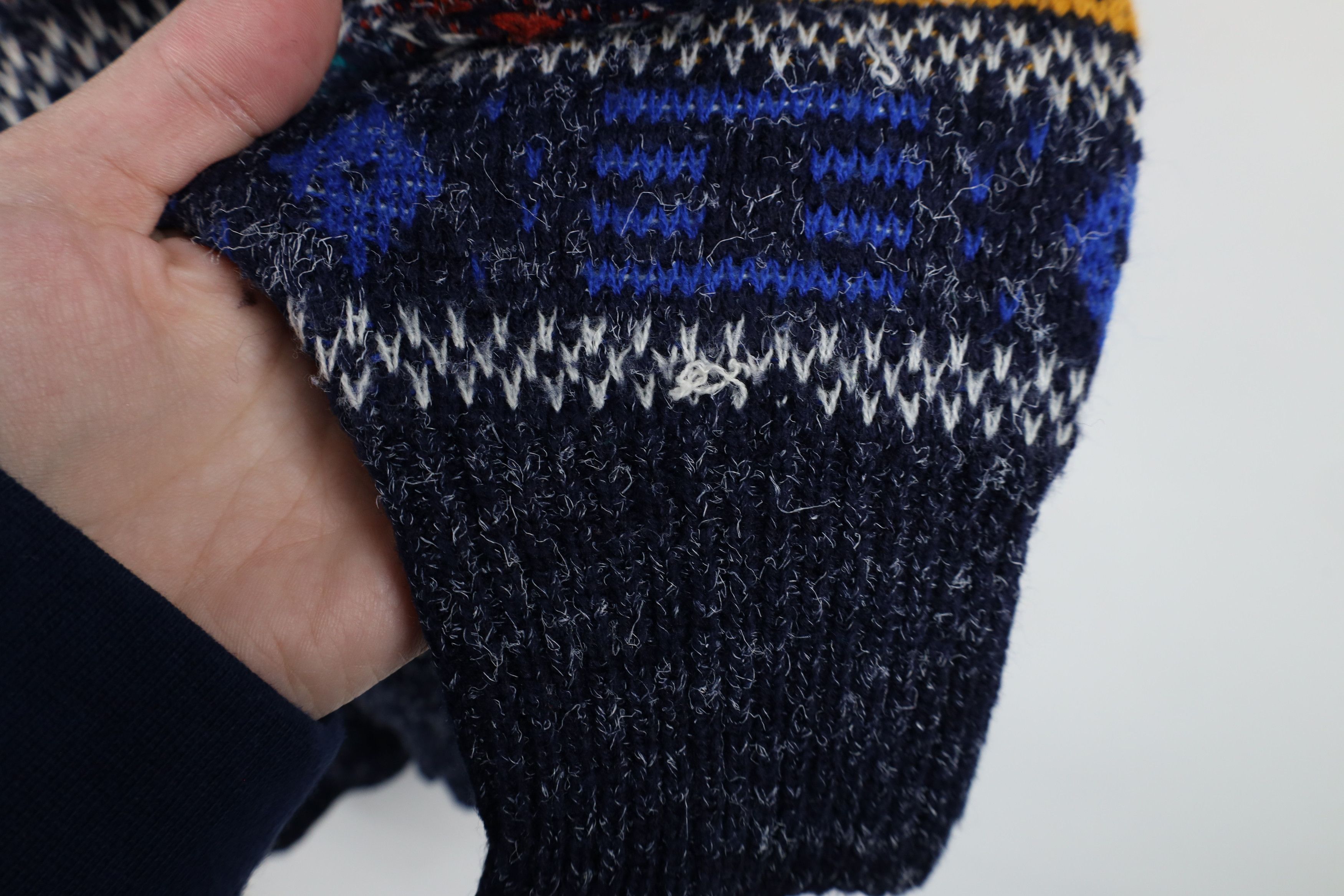 Vintage Vintage 90s Coogi Style Geometric Fair Isle Knit Sweater USA Size US L / EU 52-54 / 3 - 5 Thumbnail