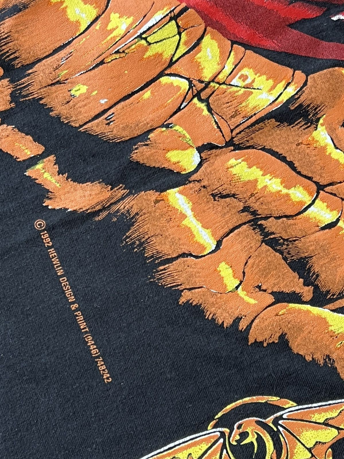 Band Tees Vintage 1992 Land of the Dragon Fantasy T-Shirt Y2K 90s Size US M / EU 48-50 / 2 - 5 Thumbnail