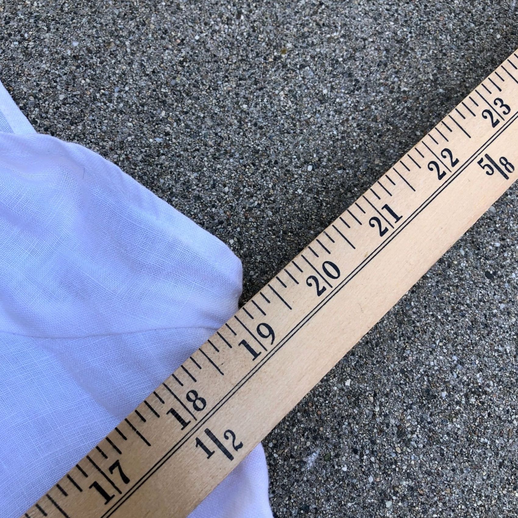 Vintage SUNNY LEIGH 100% Linen Button Dress Women's 10 White Short Sleeve A-Line Knee Length Size 32" / US 10 / IT 46 - 7 Thumbnail