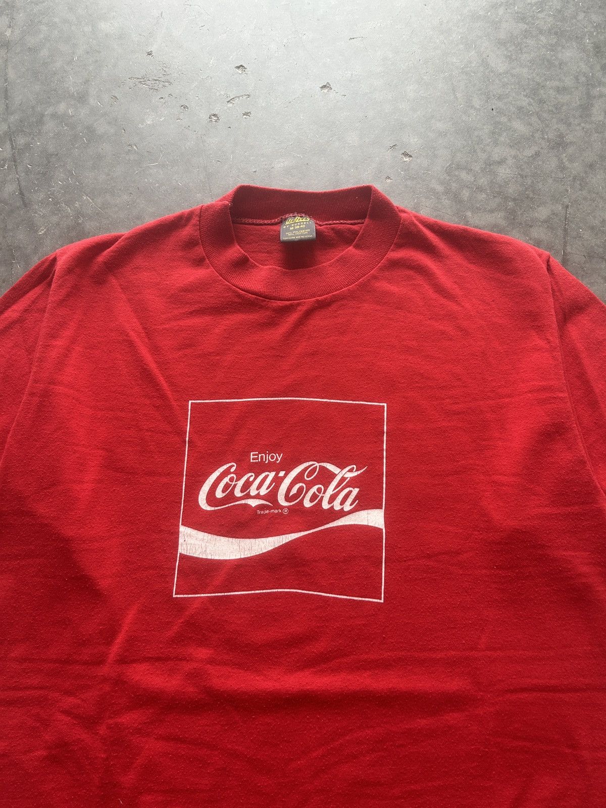 Russell Athletic × Vintage Vintage 80s Coca Cola Coke In Space Tee Size US M / EU 48-50 / 2 - 4 Thumbnail