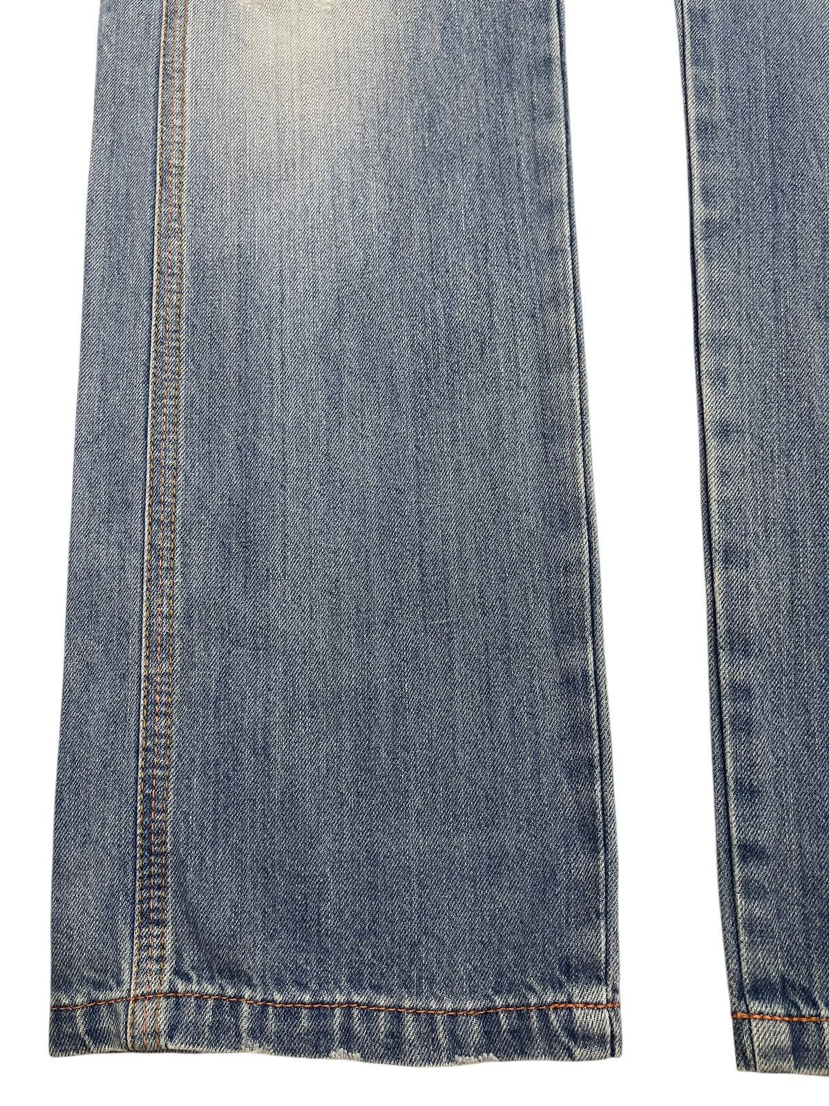 14th Addiction Vintage Japanese Brand Genoese Faded Wash Style Loose Jeans Size US 32 / EU 48 - 7 Thumbnail
