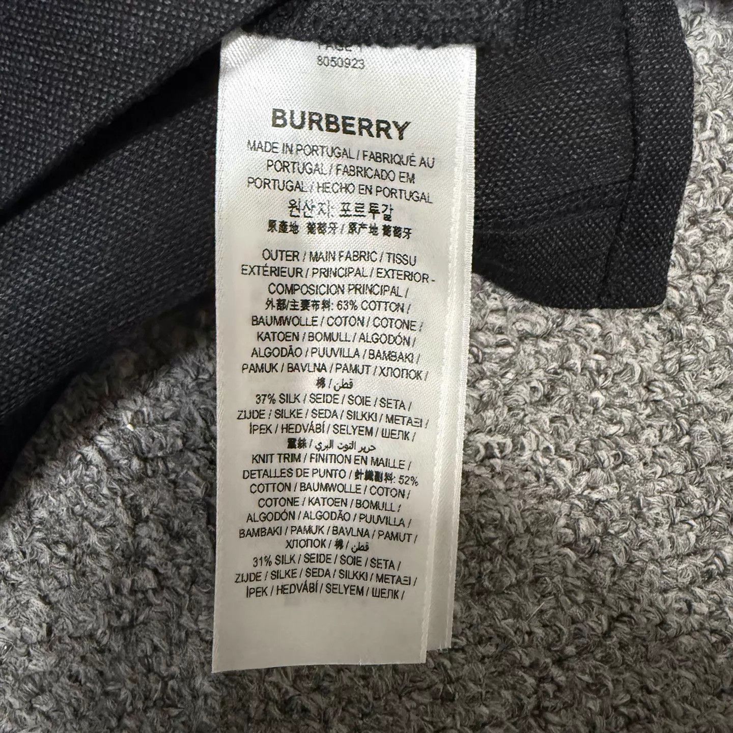 Burberry Burberry Black Metal TB Logo SS Polo M 99 New Size US M / EU 48-50 / 2 - 4 Thumbnail