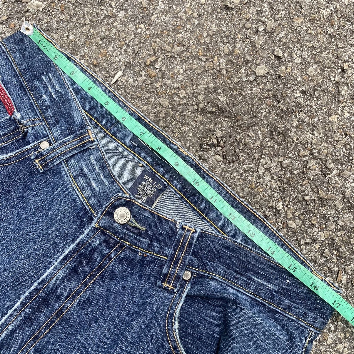 DrunknMunky × Southpole Vintage Y2K Drunkn Munky Denim Faded Baggy Jeans Size US 34 / EU 50 - 7 Thumbnail