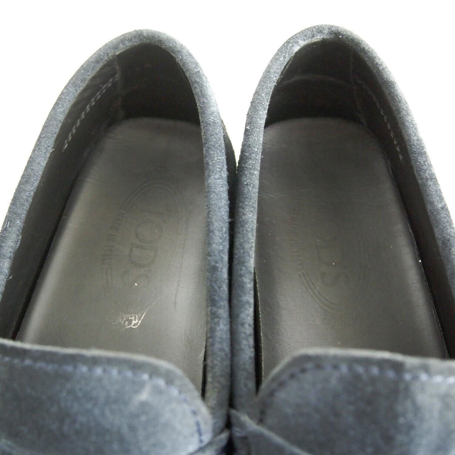 Tod's Tod's Penny LoafersBlue Suede Mens US 8 EU 41 $580 Size US 8 / EU 41 - 7 Thumbnail