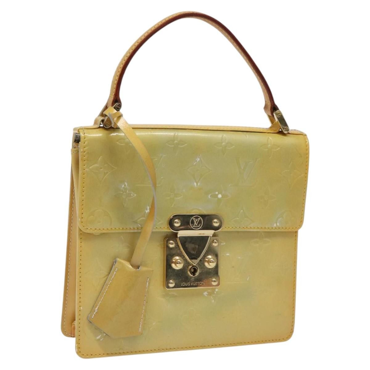 Louis Vuitton LOUIS VUITTON Monogram Vernis Spring Street Hand Bag Gris Size ONE SIZE - 1 Thumbnail