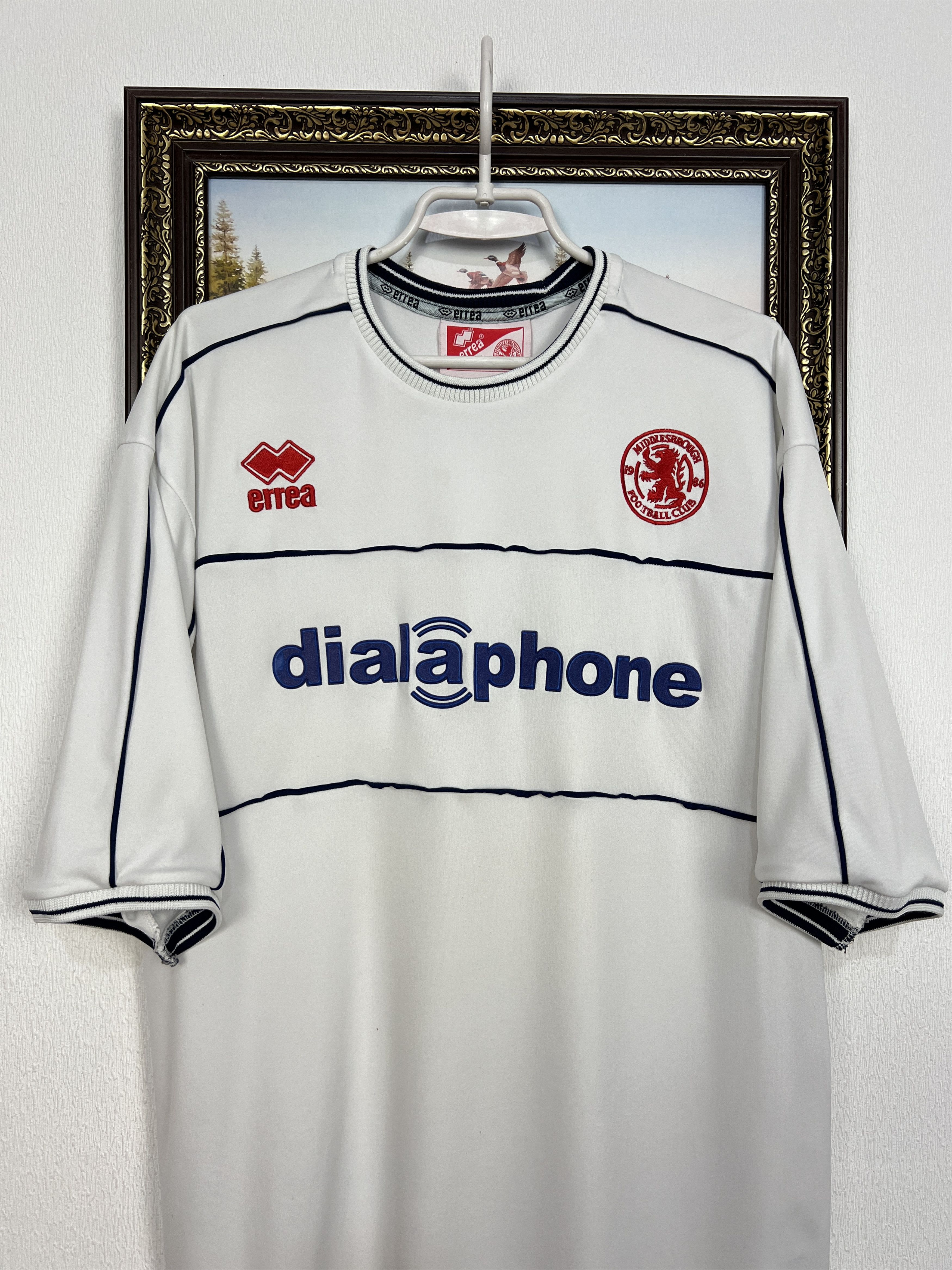 Vintage Middlesbrough football shirt Soccer Replica Jersey Trikot Size US XL / EU 56 / 4 - 2 Thumbnail