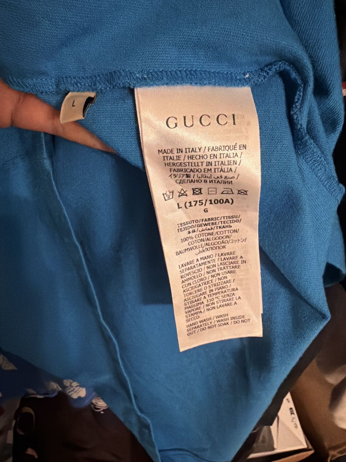 Gucci Gucci Animal Logo T-Shirt Size US L / EU 52-54 / 3 - 3 Thumbnail