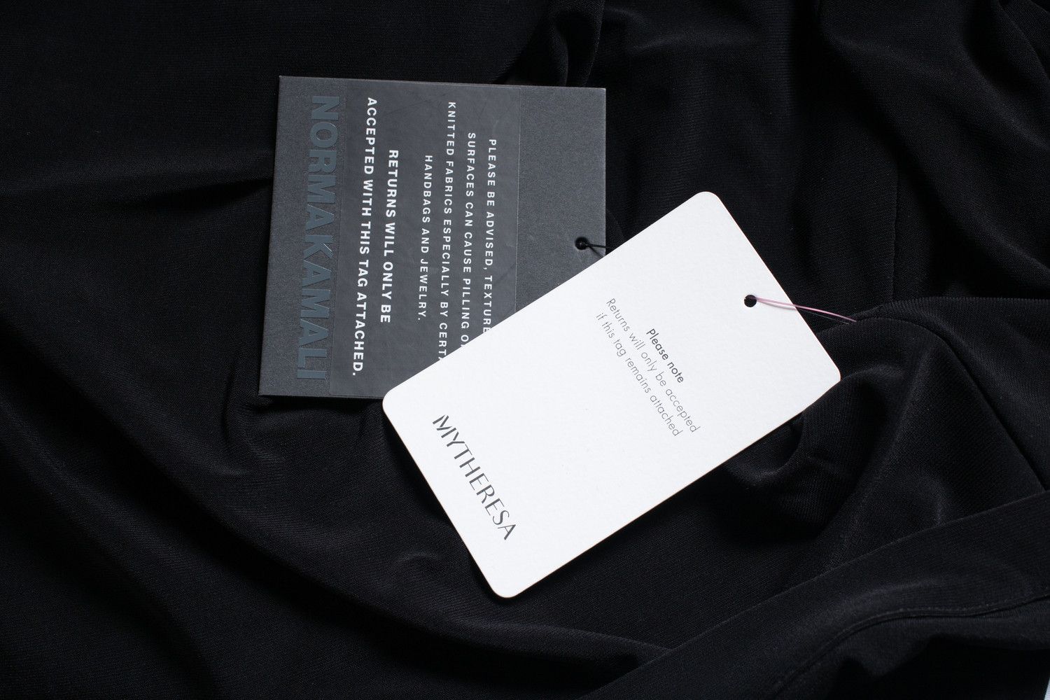Norma Kamali Norma Kamali, Black halter wrap dress Size L / US 10 / IT 46 - 6 Thumbnail