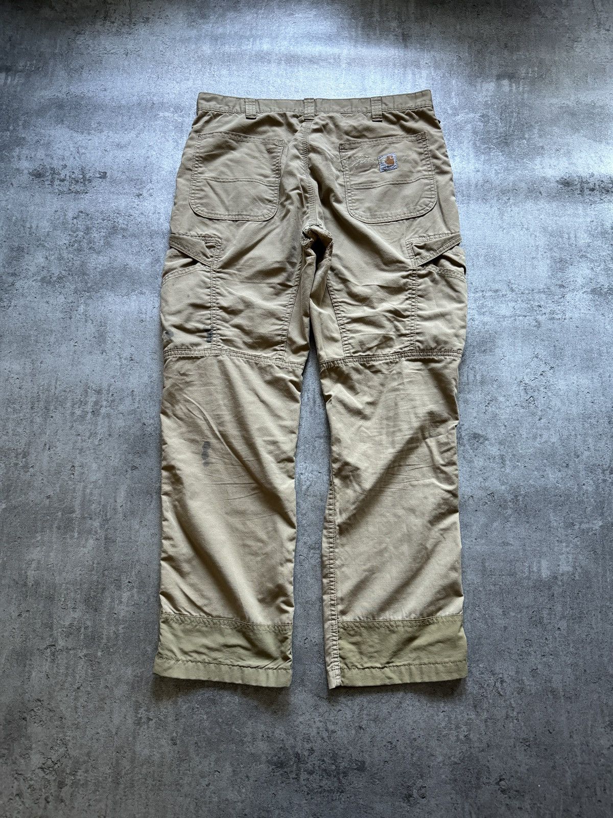 Carhartt × Vintage Carhartt wokrwear pants baggy logo vintage thrashed kanye Size US 36 / EU 52 - 1 Thumbnail