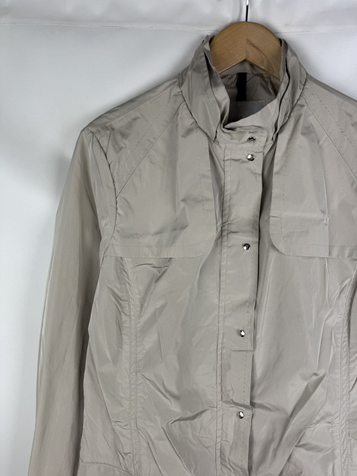 Moncler × Vintage Moncler Vintage Ladies Nylon Windbreaker Jacket Size 5 Size XL / US 12-14 / IT 48-50 - 2 Thumbnail