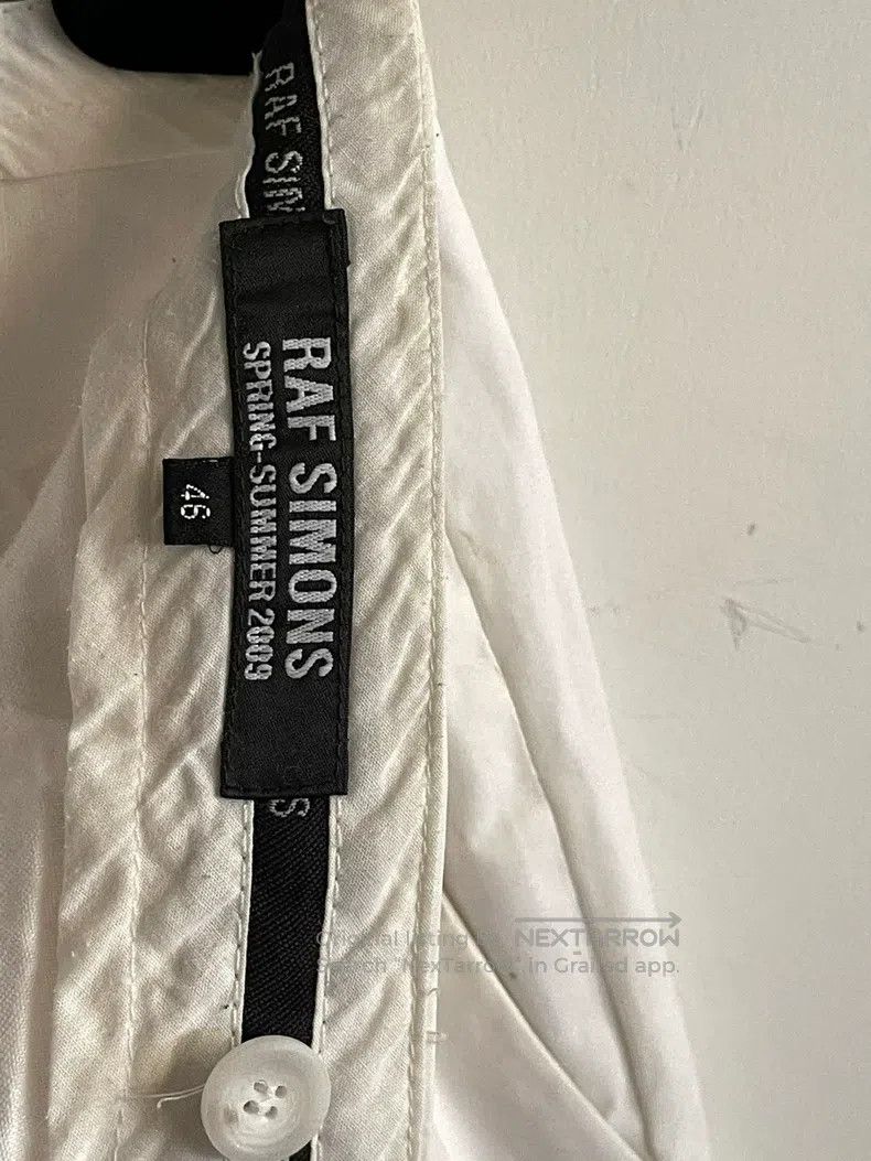 Raf Simons Raf Simons 09ss slanted door lapel belt trousers trousers Size US 30 / EU 46 - 5 Thumbnail