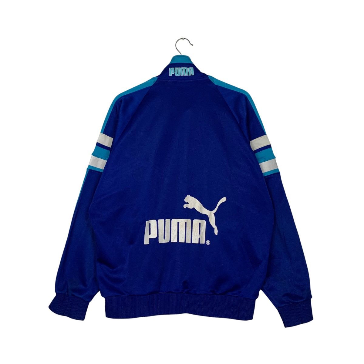 Puma Vintage 90s PUMA x HIT UNION Chevron Track Jacket #2708-C122 Size US L / EU 52-54 / 3 - 7 Thumbnail