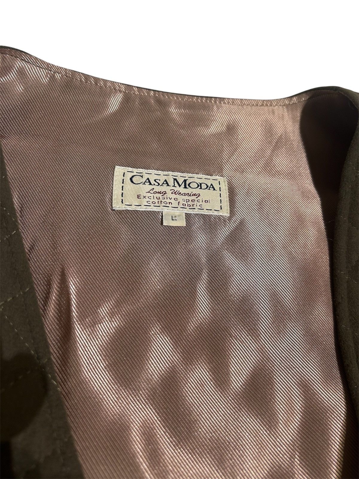 Vintage VINTAGE Casa Moda Vest Size US L / EU 52-54 / 3 - 3 Thumbnail