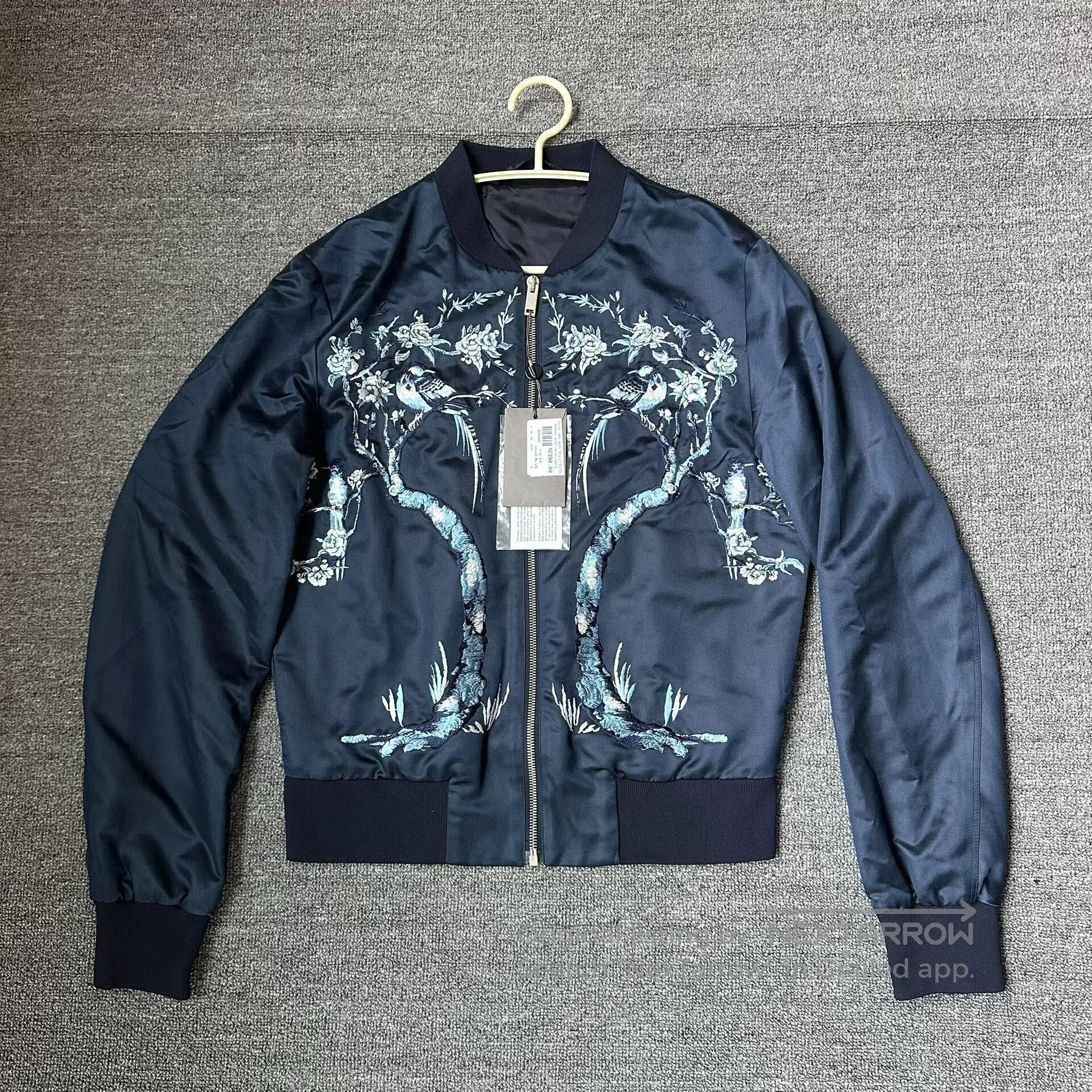 Alexander McQueen Alexander McQueen Embroidered Baseball Jacket. Size US S / EU 44-46 / 1 - 1 Thumbnail