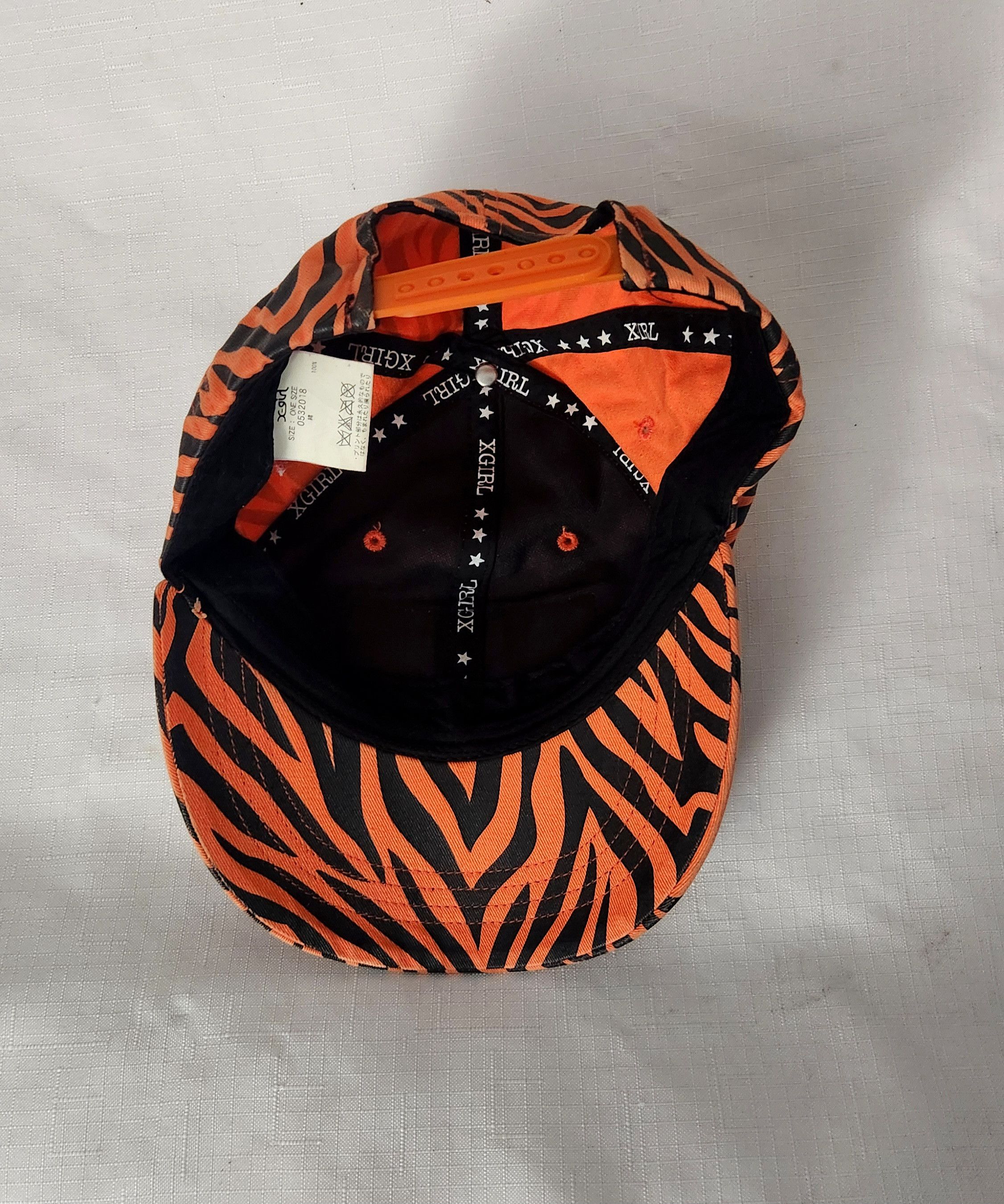 Japanese Brand Vintage X-Girl Skateboard Rare Tiger Leopard SnapBack OS Size ONE SIZE - 5 Thumbnail
