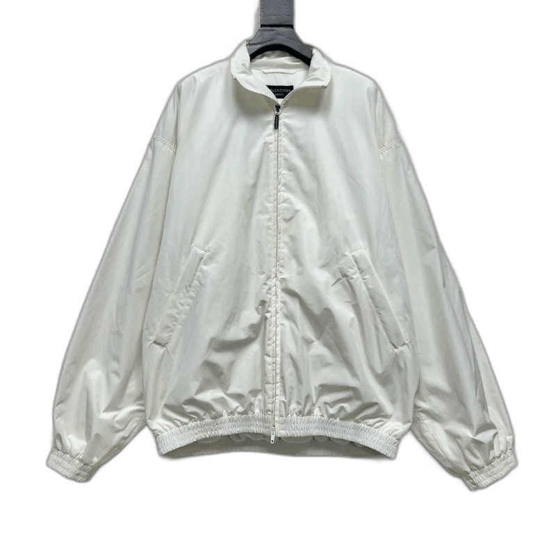 Balenciaga White Dragon Year Logo Jacket