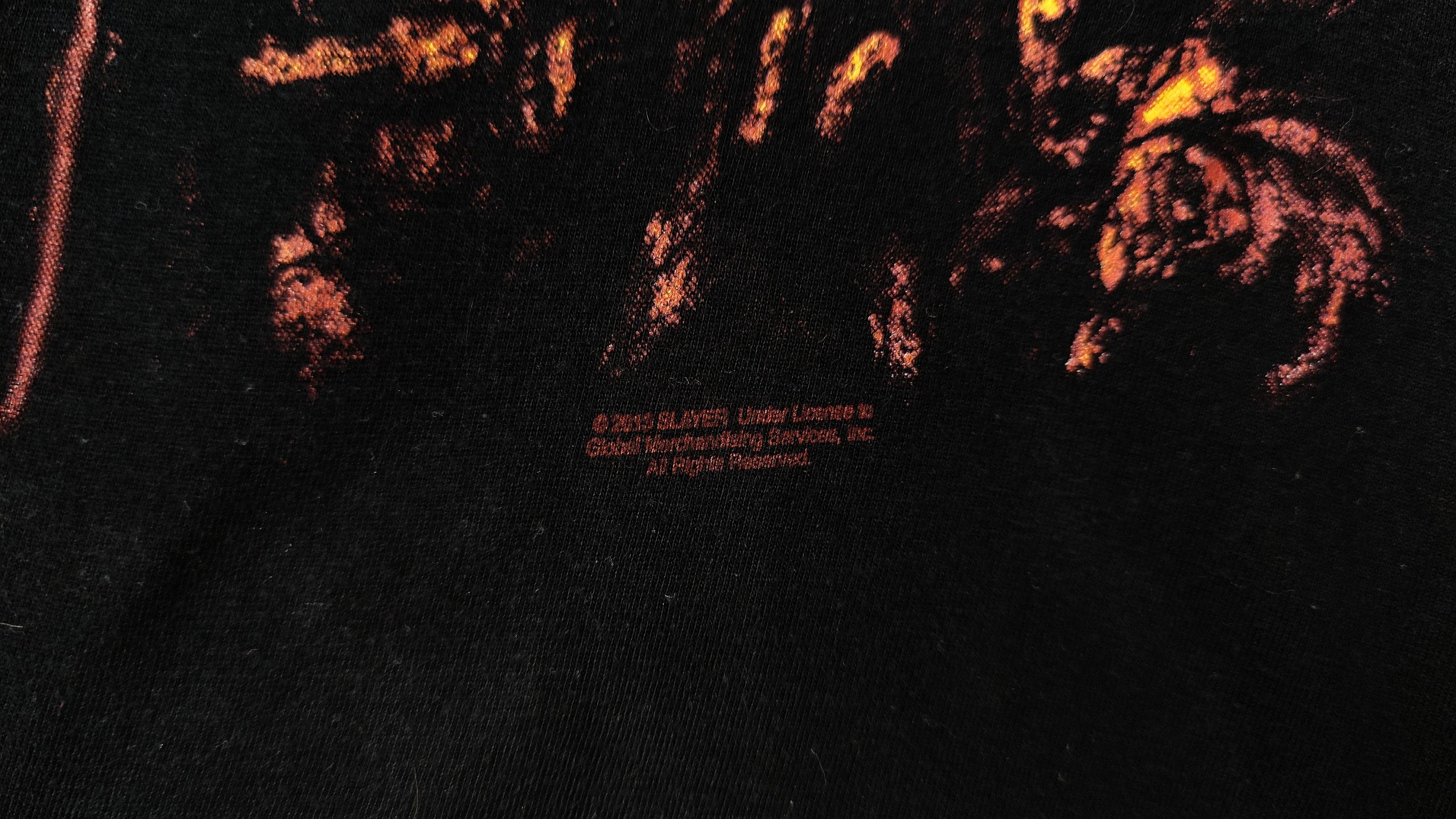 Band Tees × Vintage Slayer Y2K 2013 Official Vintage Tshirt Size US M / EU 48-50 / 2 - 3 Thumbnail