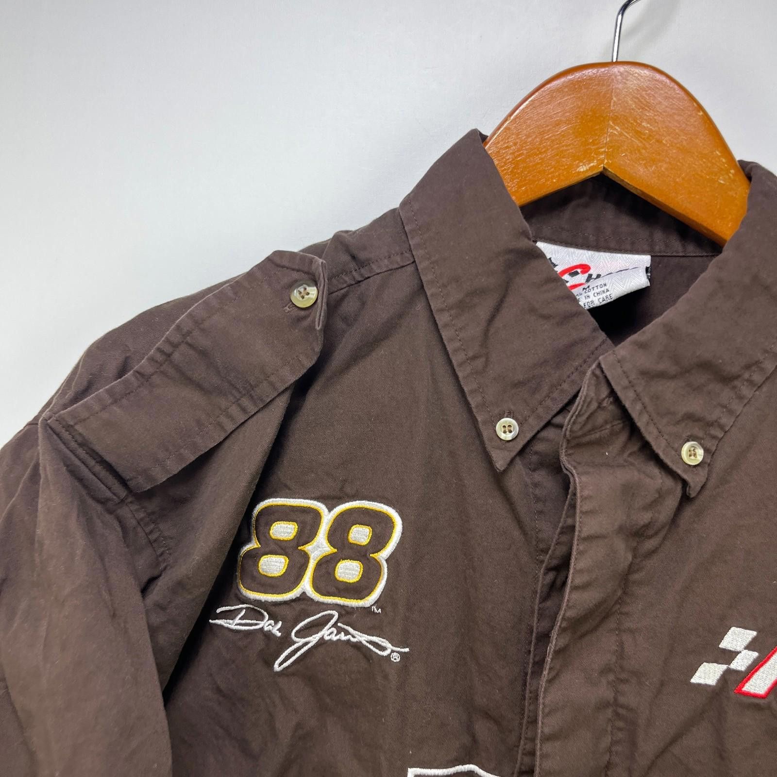 Chanel Vintage NASCAR UPS 88 Button Up Shirt Medium Racing Size ONE SIZE - 3 Thumbnail