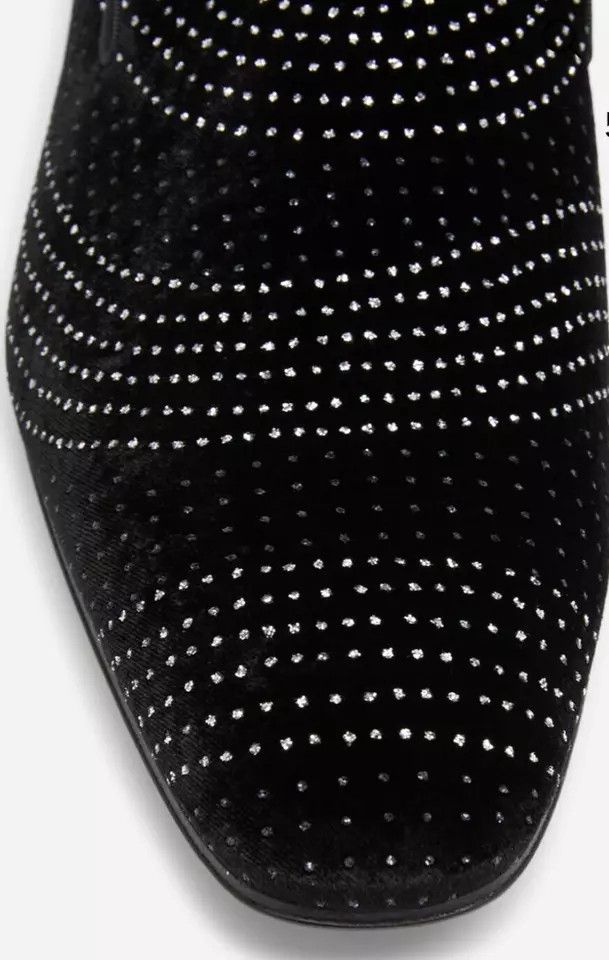 Christian Louboutin o1bcso1str1024 Dandy Chick Flat in Black Size US 12 / EU 45 - 5 Thumbnail