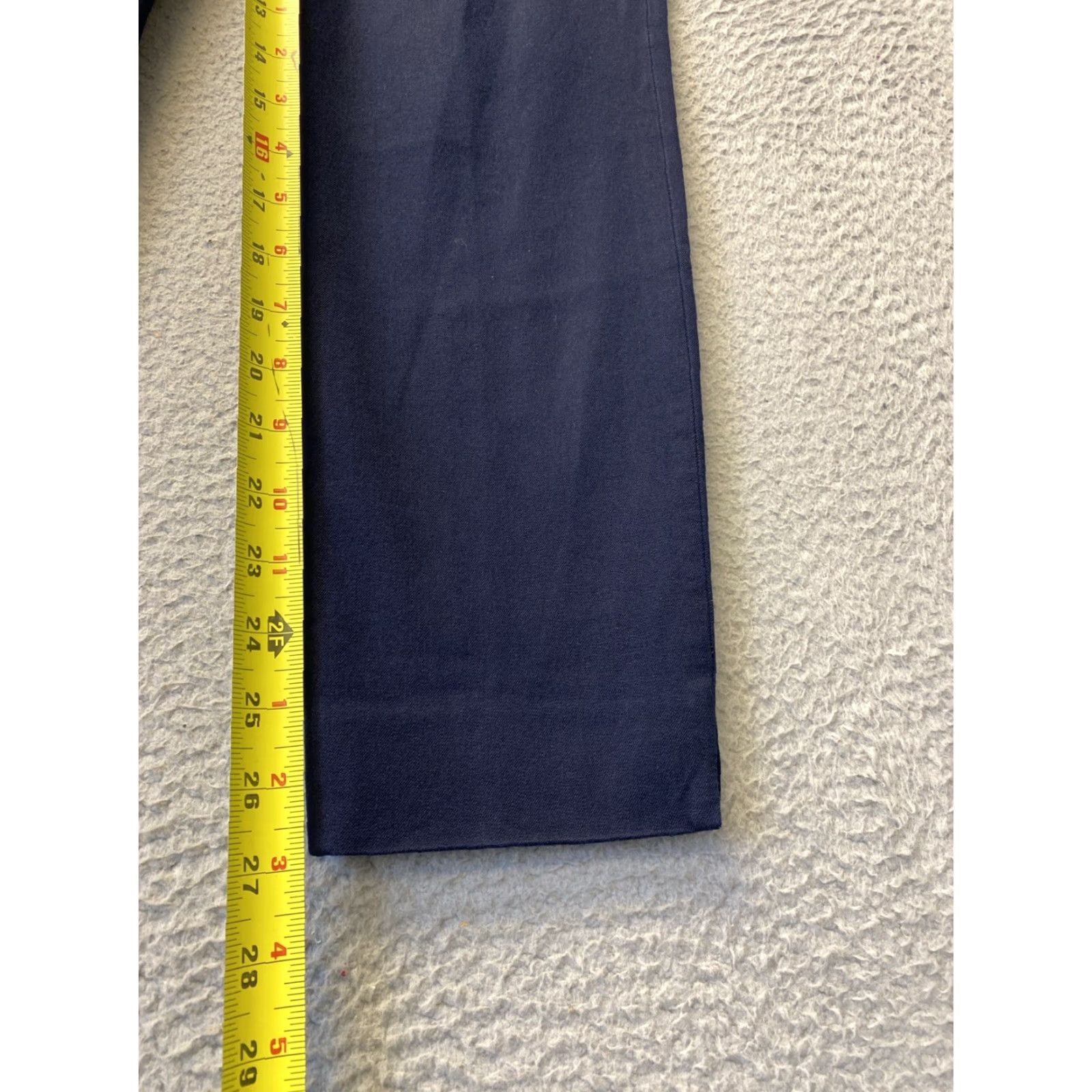 Banana Republic BANANA REPUBLIC Women's Capri Pants Size 8 Navy Classic Style Size 30" / US 8 / IT 44 - 4 Thumbnail