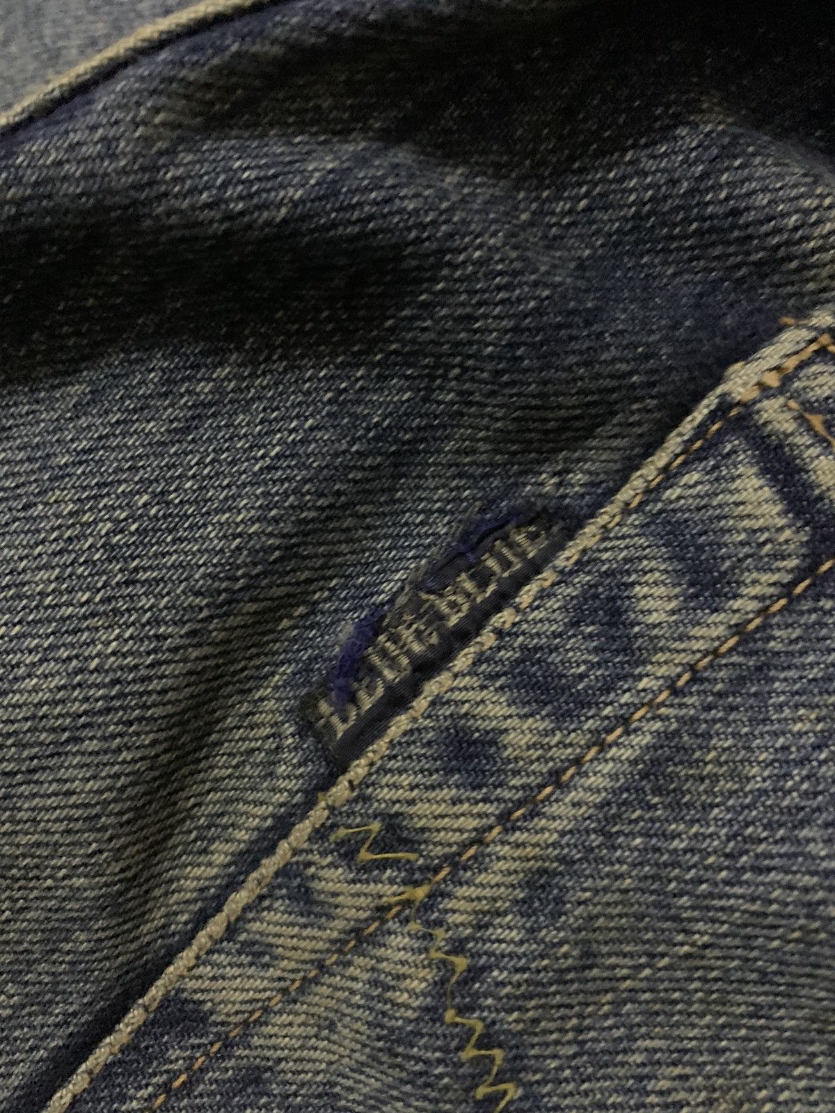 Blue Blue Japan 💥Vintage Iron H.R Market Indigo Denim Size US 29 - 5 Thumbnail