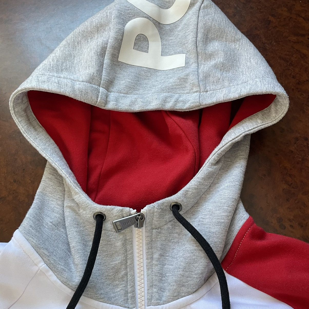 Polo Ralph Lauren × Vintage Crazy Polo Ralph Lauren Y2K Zip hoodie big pony Sweatshirt Size US L / EU 52-54 / 3 - 6 Thumbnail