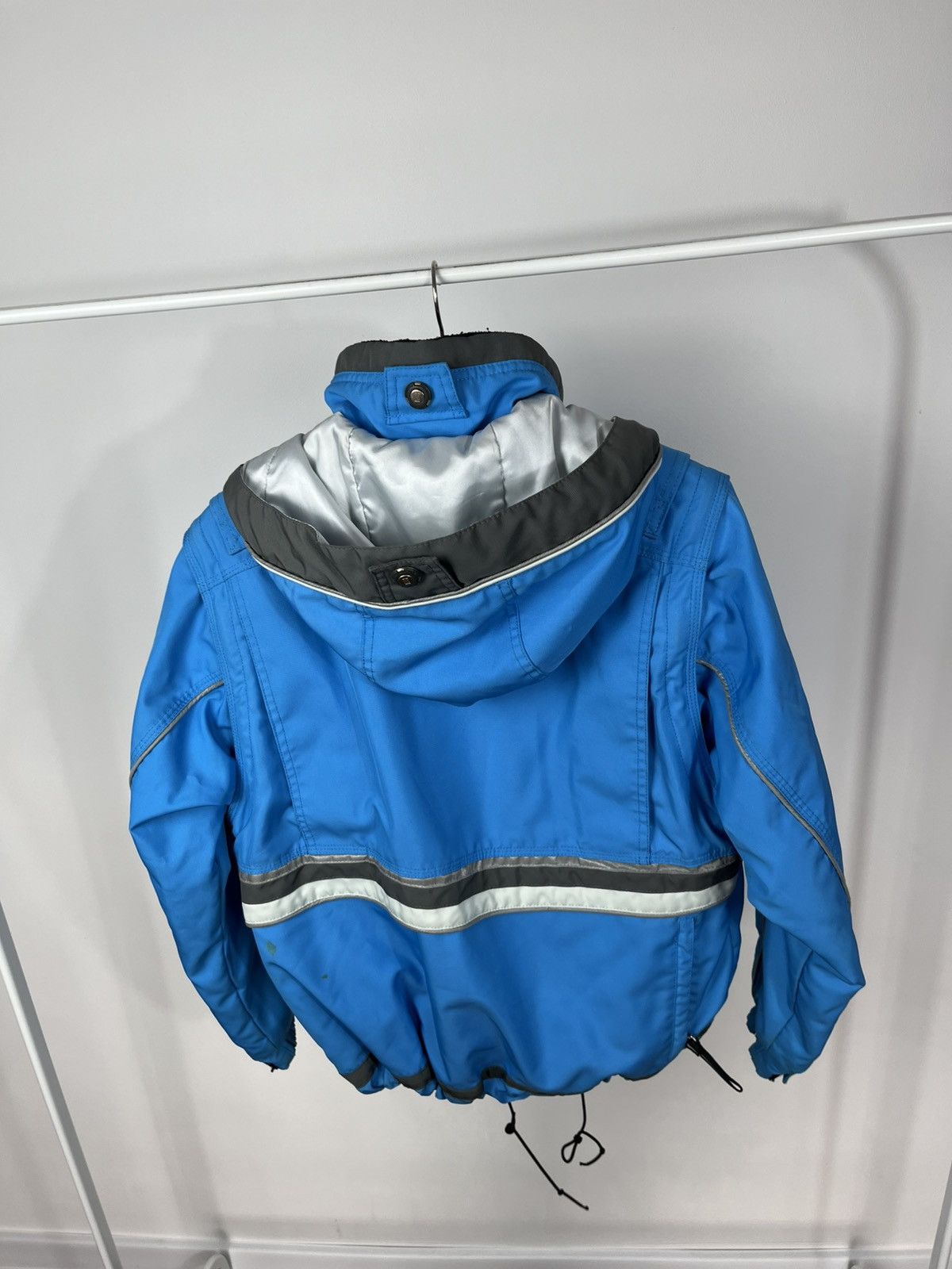 Phenix Phenix Ski Jacket Women Blue Hooded Winter Snow Coat US 6 Size M / US 6-8 / IT 42-44 - 18 Thumbnail