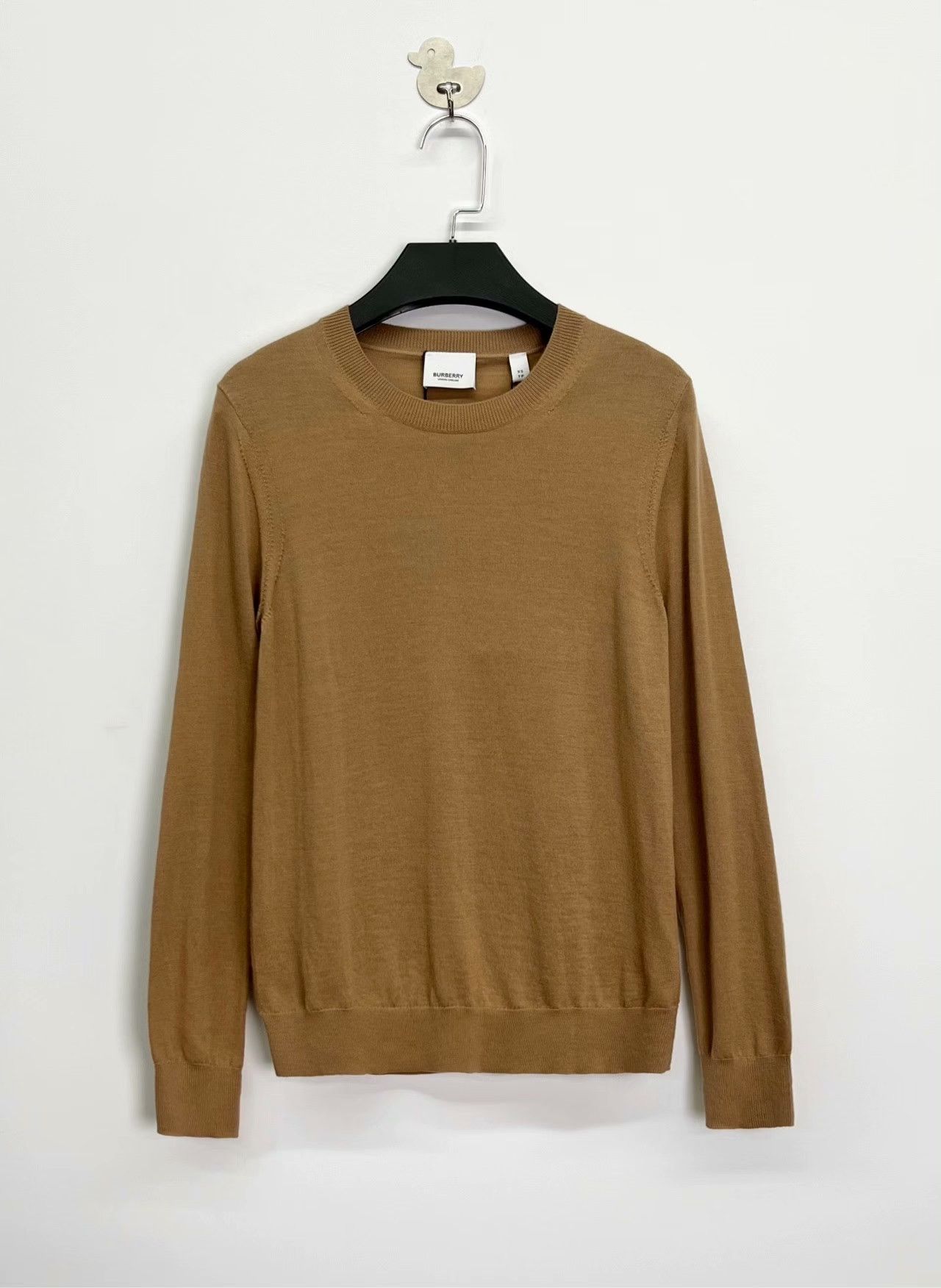 Burberry Burberry Knit Plaid Beige Sweater XS Women Size XS / US 0-2 / IT 36-38 - 1 Thumbnail