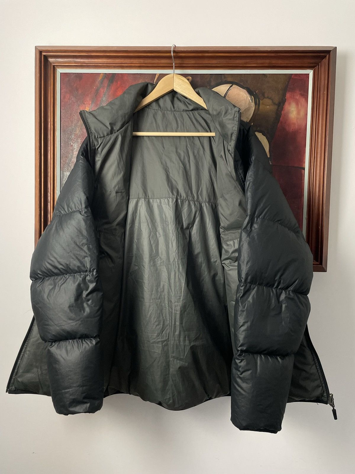 Nike Vintage Nike Down Jacket puffer logo reversible mini swoosh Size US L / EU 52-54 / 3 - 7 Thumbnail