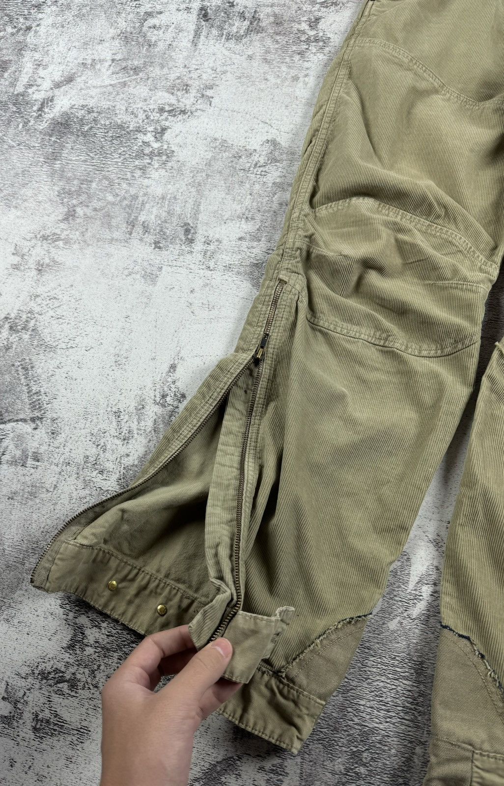G-Star G-Star Denim Concept Elwood Velvet Y2K Pants Trousers Jeans Size US 33 - 9 Thumbnail