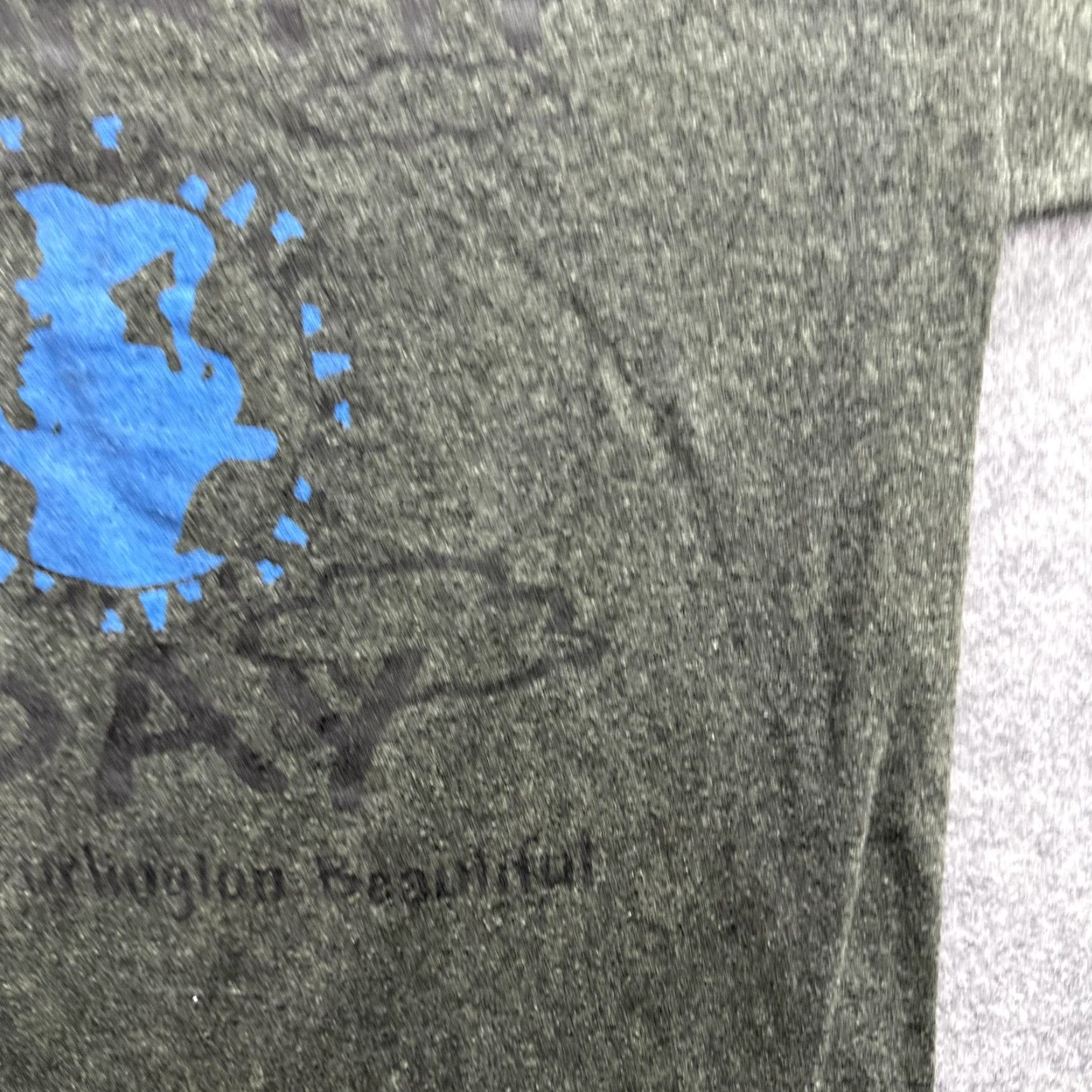Jerzees VINTAGE Earth Day Shirt Mens Medium Graphic Tee Keep Burlington Beautiful 90s Size US M / EU 48-50 / 2 - 6 Thumbnail