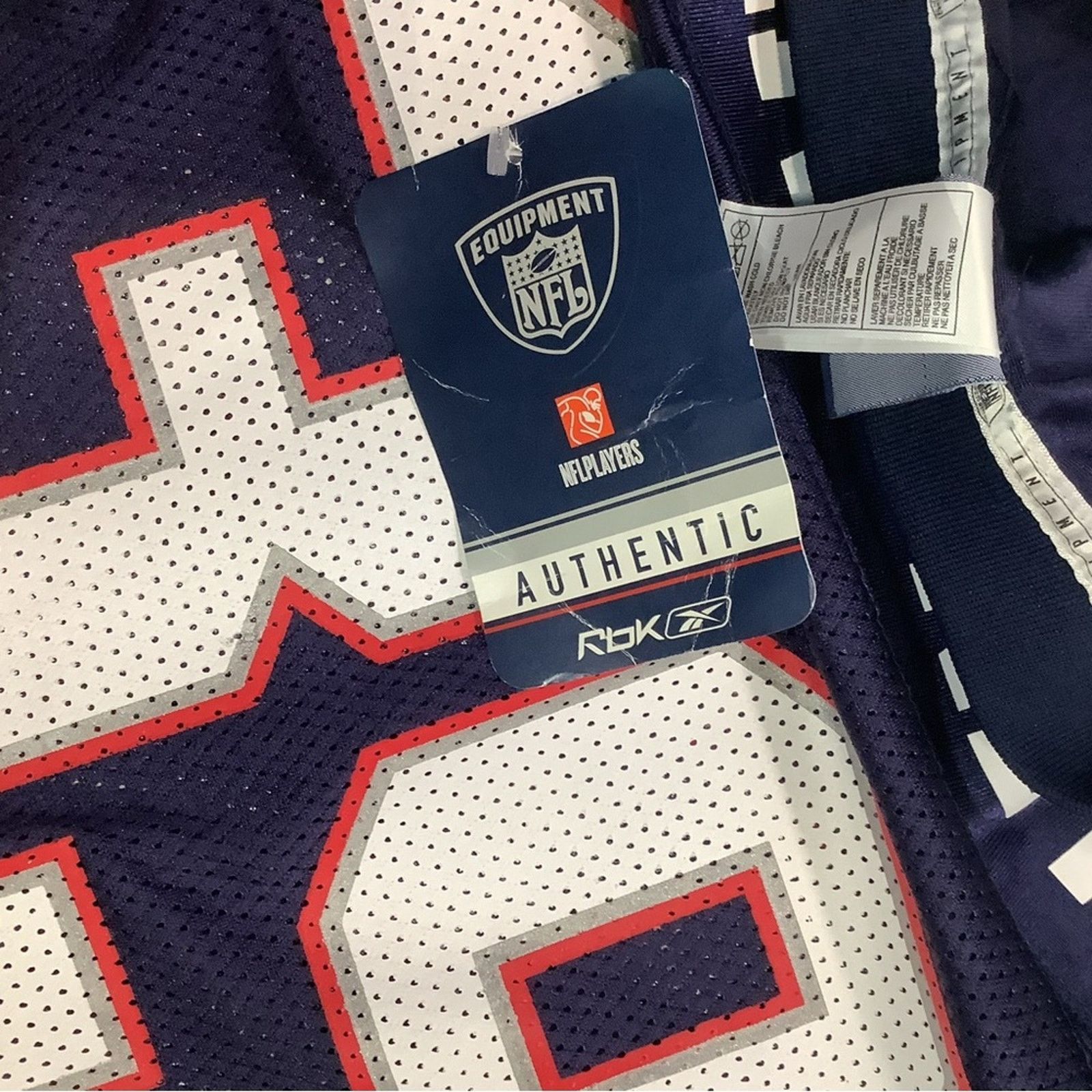 NFL Authentic #39 patriots jersey Size US L / EU 52-54 / 3 - 3 Thumbnail