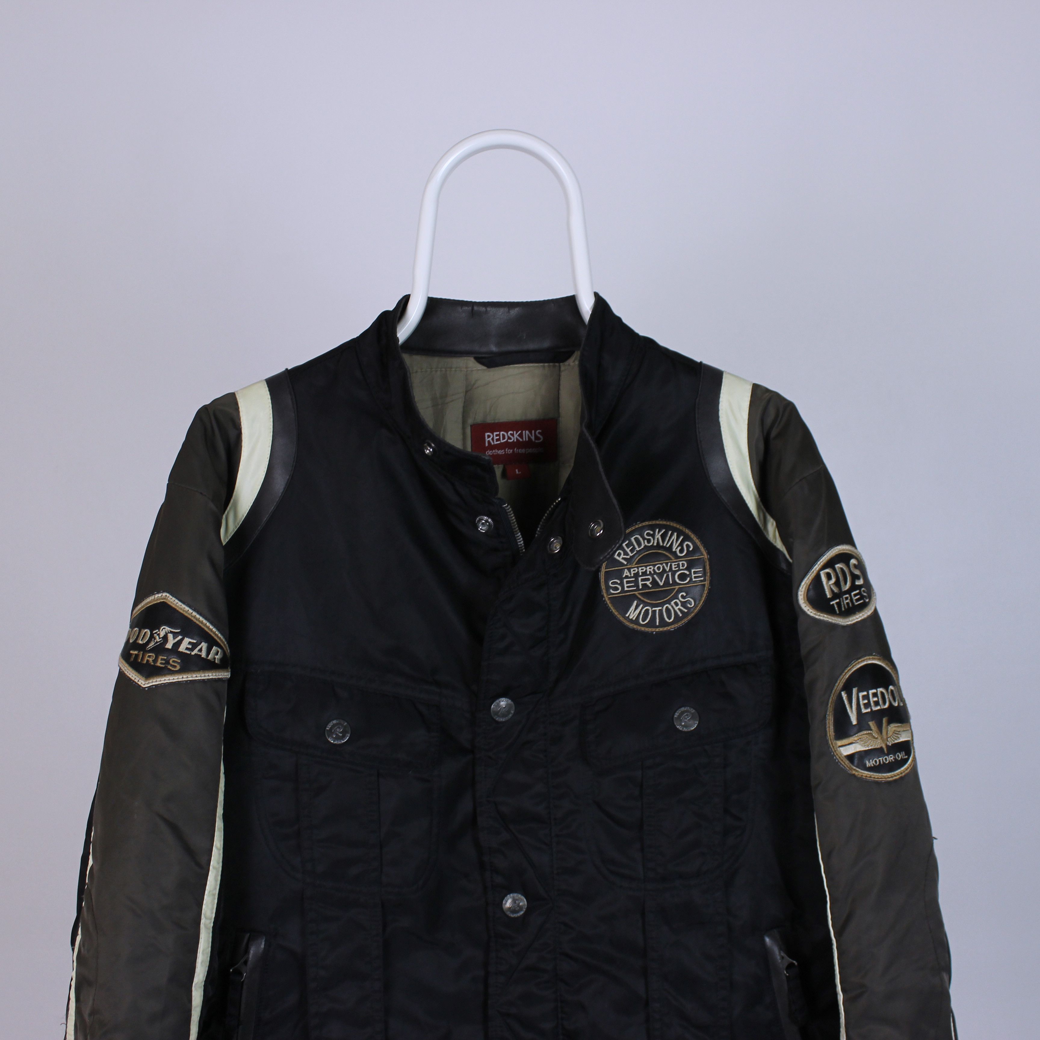NFL Redskins vintage jacket ads tires Goodyear Veedol M Size US M / EU 48-50 / 2 - 3 Thumbnail