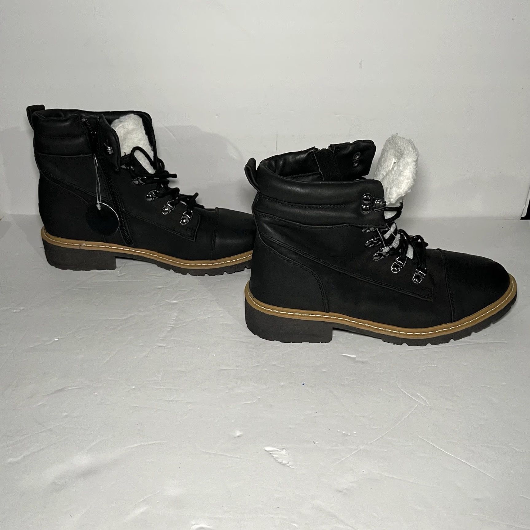 London Fog London Fog Dennis Women's Black Boot Size 9 New User: London Fog Women's Black Size 9 Dennis Boot New Size US 9 / IT 39 - 4 Thumbnail