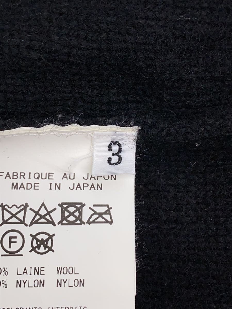 Yohji Yamamoto Reconstructed Panel Ribbed Wool Knit Sweater Size US L / EU 52-54 / 3 - 5 Thumbnail