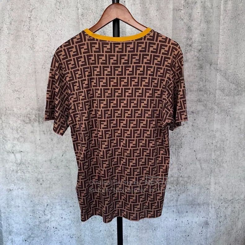 Fendi Fendi Full print logo Wang Yibo inspired brown old logo fu Size US XS / EU 42 / 0 - 2 Thumbnail