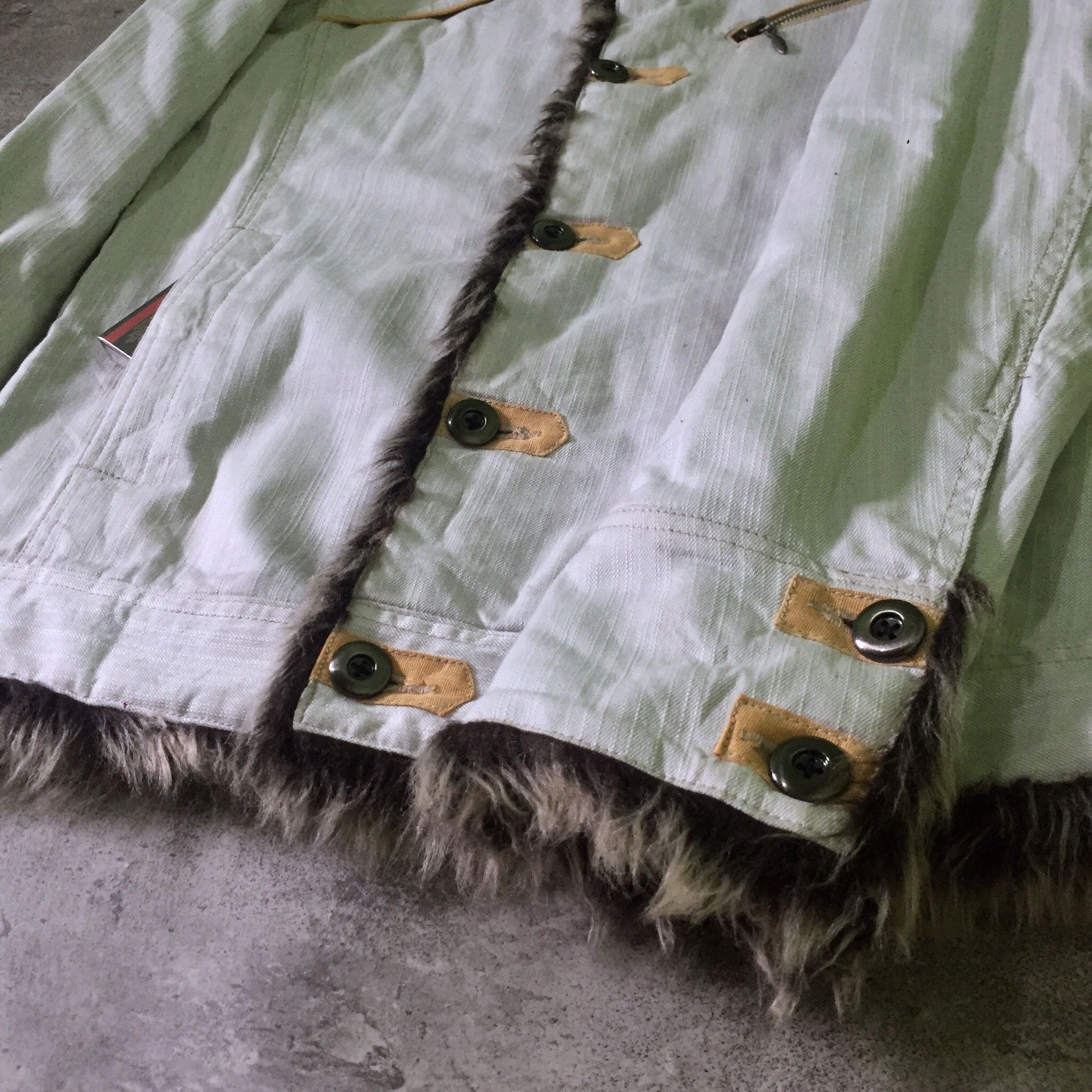 semanticdesign Semantic Design Fur Avant Garde Jacket Japanese Size US L / EU 52-54 / 3 - 4 Thumbnail
