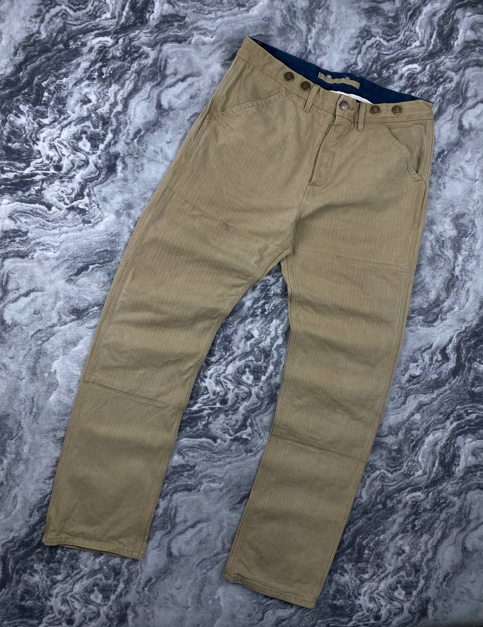 Freenote Cloth Vintage Freenote Cloth Twisted Seams Cinch Work Pants Men Size US 36 / EU 52 - 2 Thumbnail
