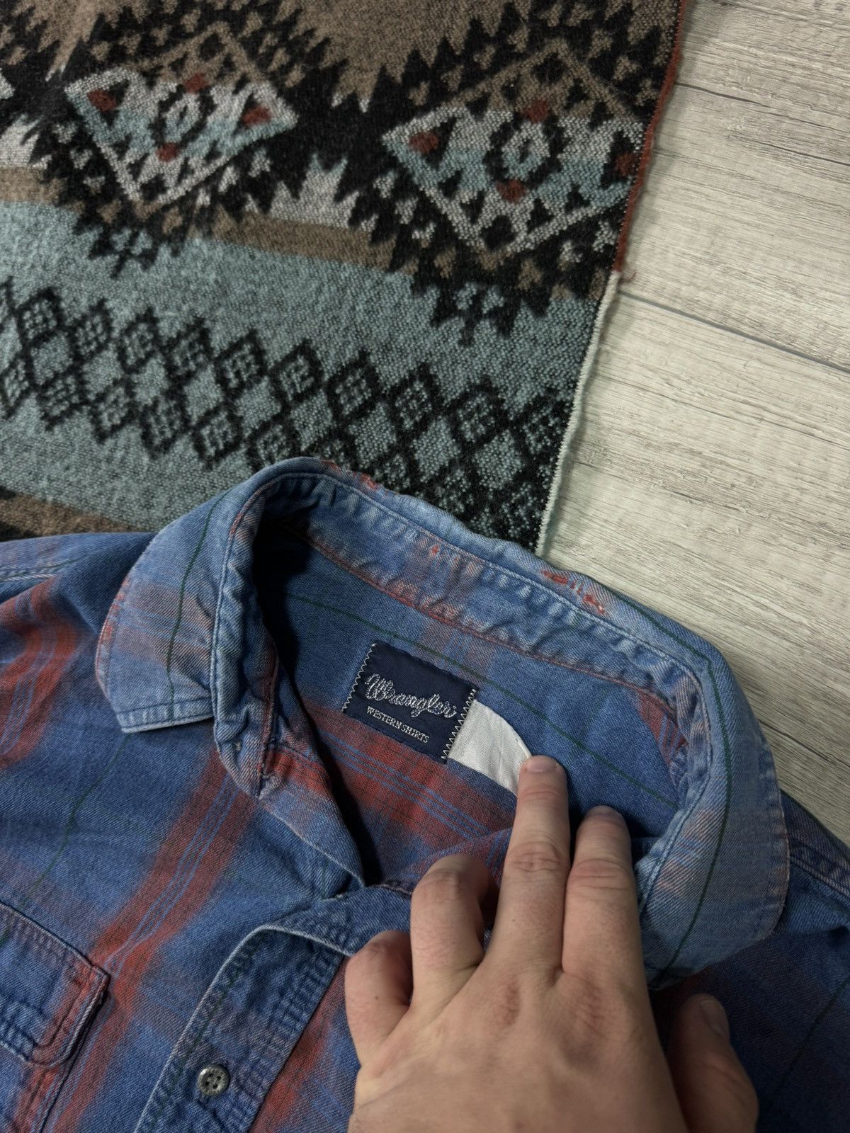 Wrangler Vintage Wrangler Western Shirt Size US M / EU 48-50 / 2 - 3 Thumbnail