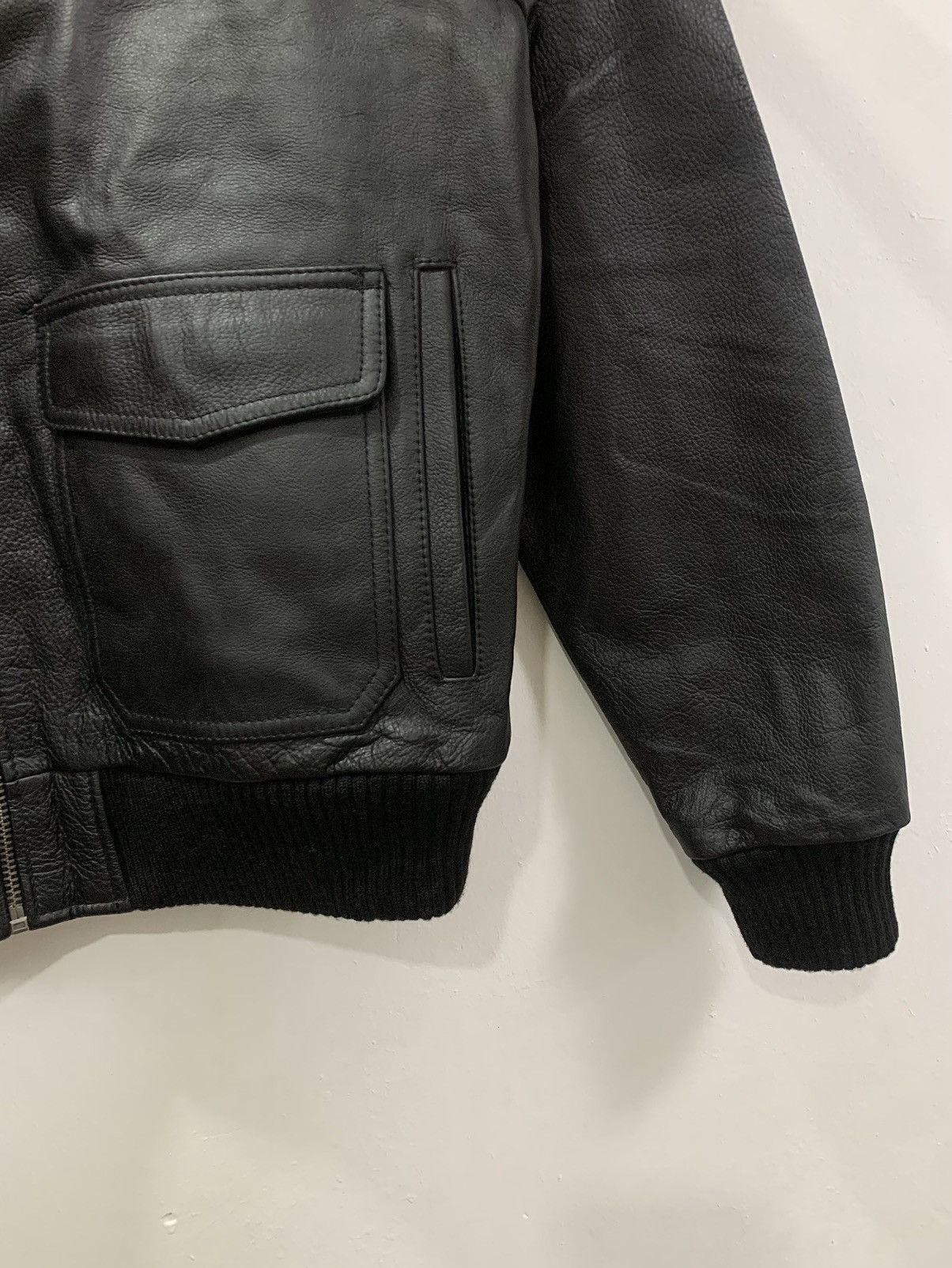 Belstaff BELSTAFF LEATHER - BOMBER STYLE FLIGHT JACKET Size US M / EU 48-50 / 2 - 6 Thumbnail