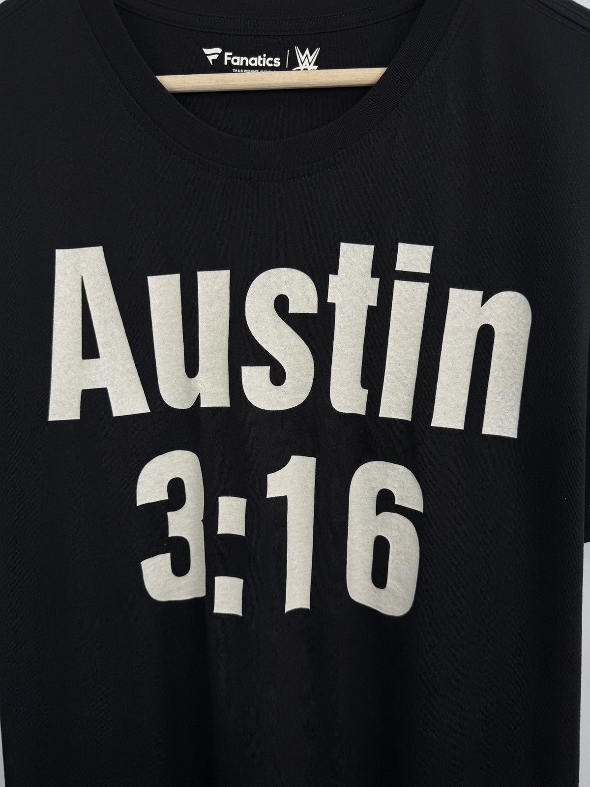 WWE 🇺🇸💀 Stone Cold Steve Austin 3:16 WWE Wrestling T-Shirt Rare Size US XL / EU 56 / 4 - 4 Thumbnail