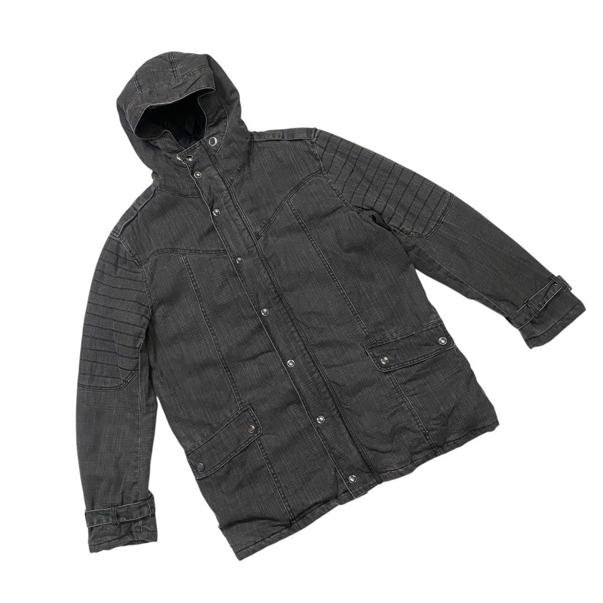 If Six Was Nine × Japanese Brand Splendid Satisfaction denim hoodie jacket Size US L / EU 52-54 / 3 - 6 Thumbnail