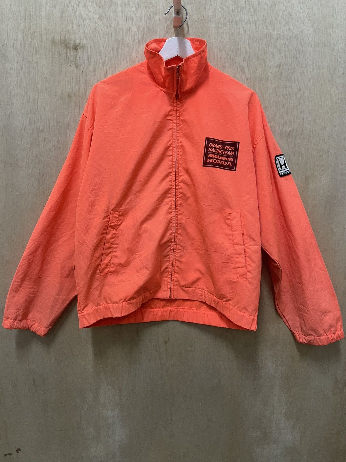 Honda mclaren racing y2k hype streetwear style light jacket
