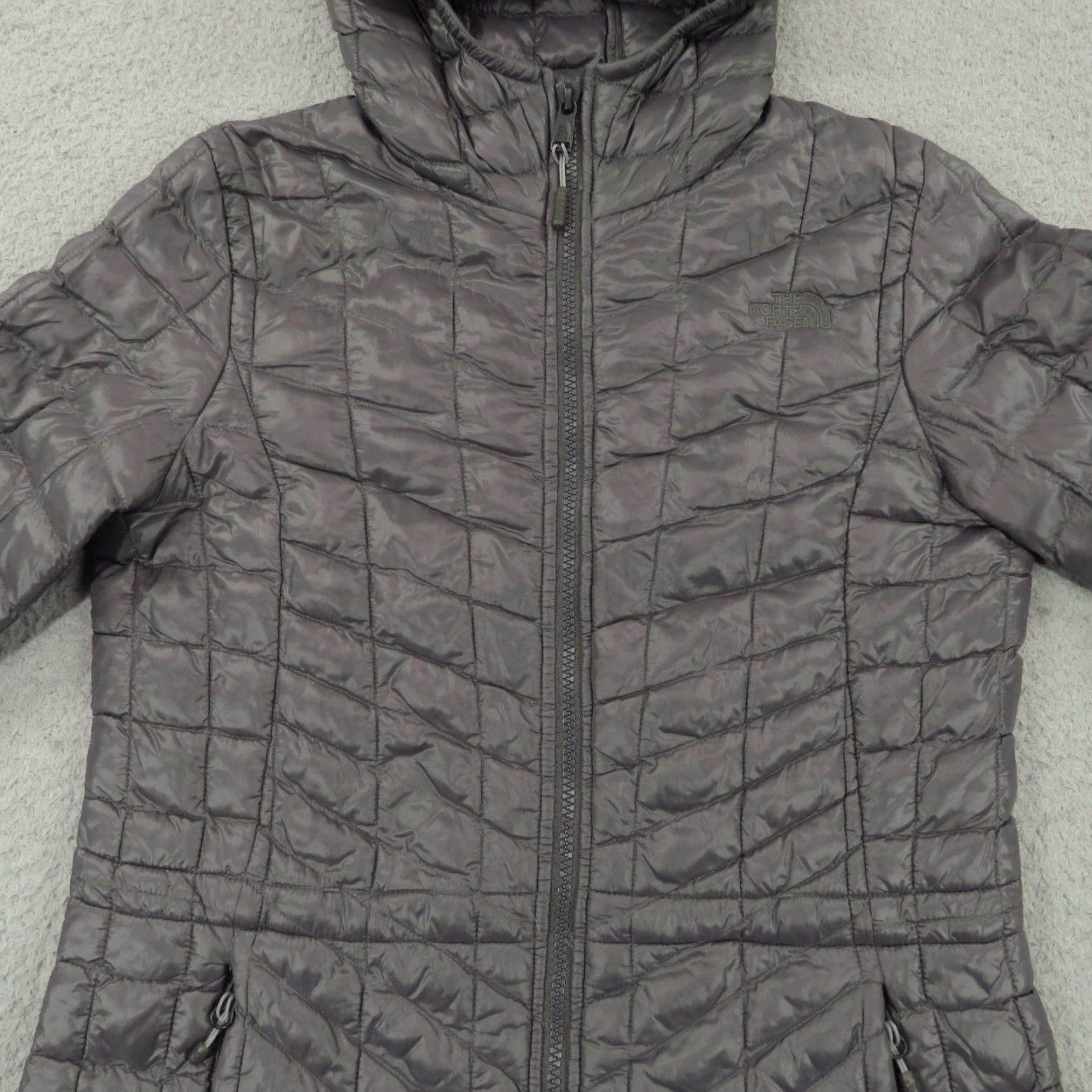 The North Face The North Face Jacket Womens Small Thermoball Parka Insulated Hooded Lightweight Jacket Size S / US 4 / IT 40 - 3 Thumbnail