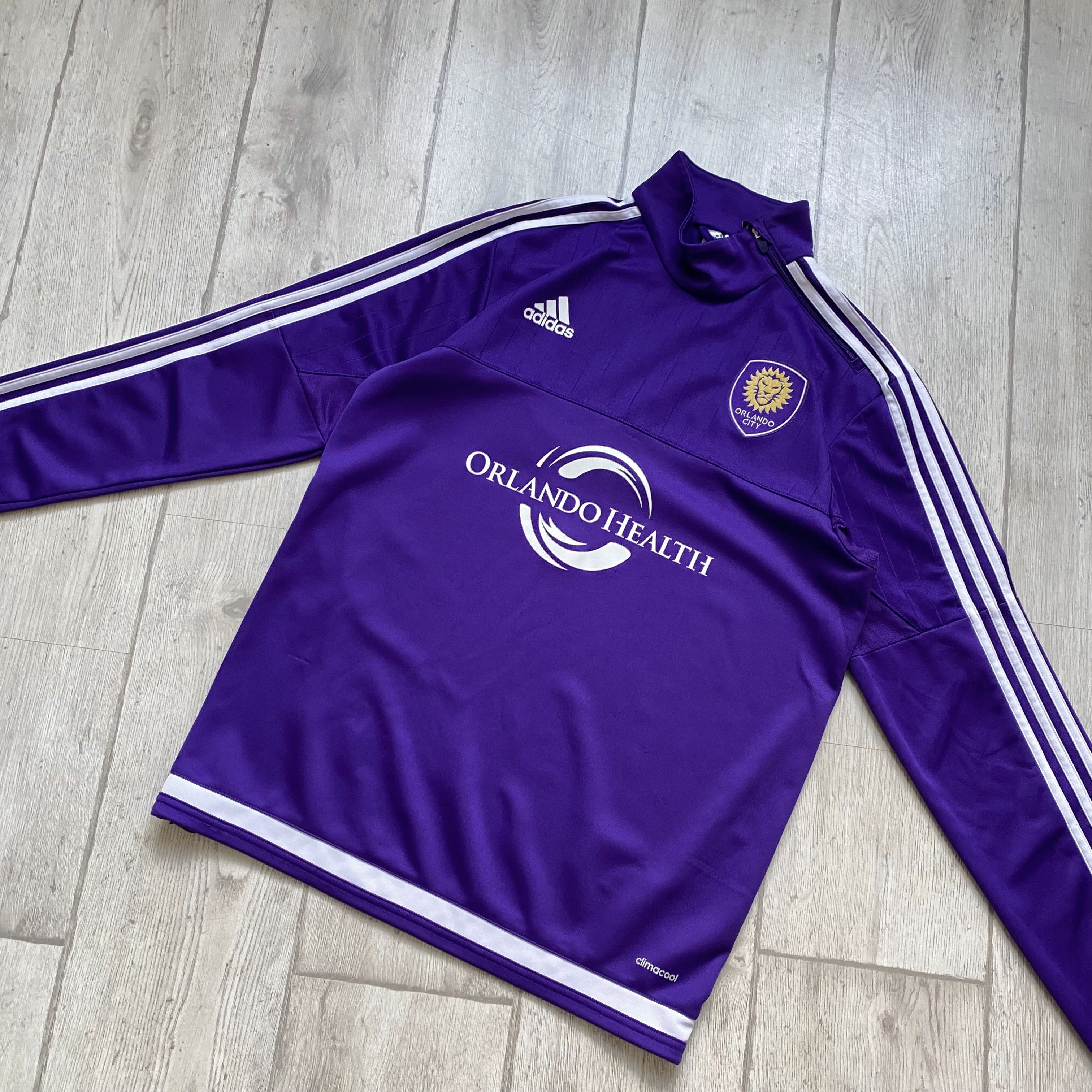 Adidas ⚽️ Blokcore Adidas Orlando City jersey track top training Size US M / EU 48-50 / 2 - 9 Thumbnail