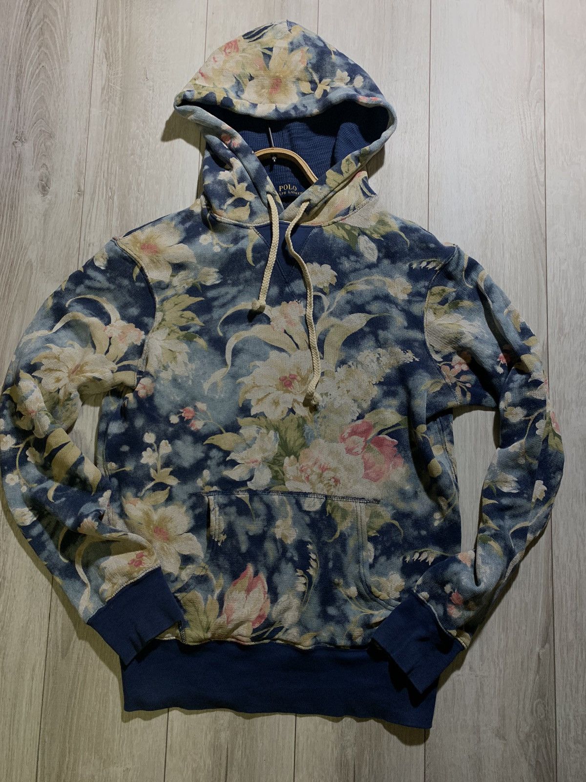Polo Ralph Lauren Polo Ralph Lauren distressed japanese rugby hoodie flower Size US S / EU 44-46 / 1 - 1 Thumbnail