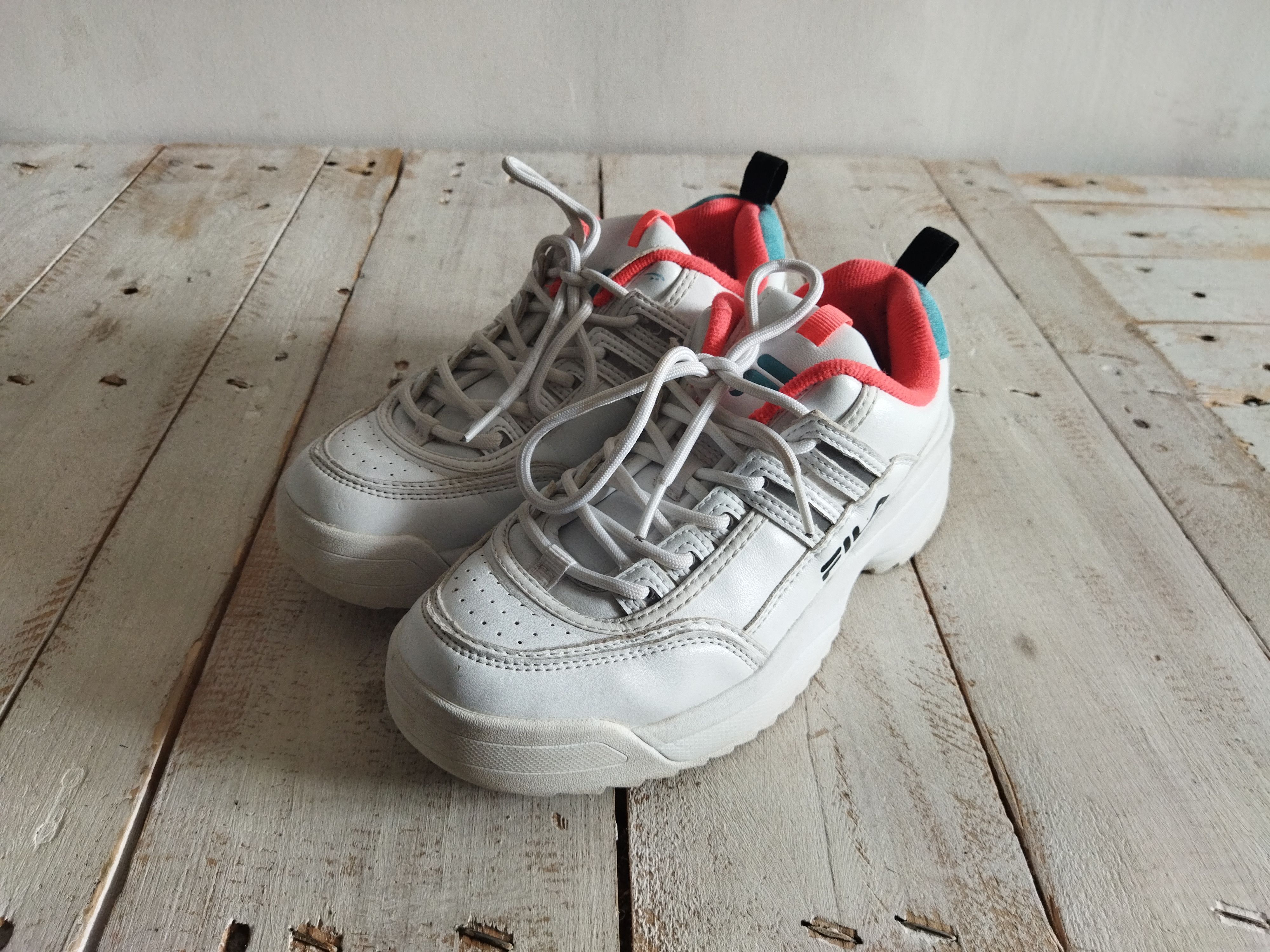 Fila Disruptor Low EU 38 Shoes Trainers UK 4.5 Sneakers US W 6.5 Size US 6.5 / IT 36.5 - 1 Thumbnail
